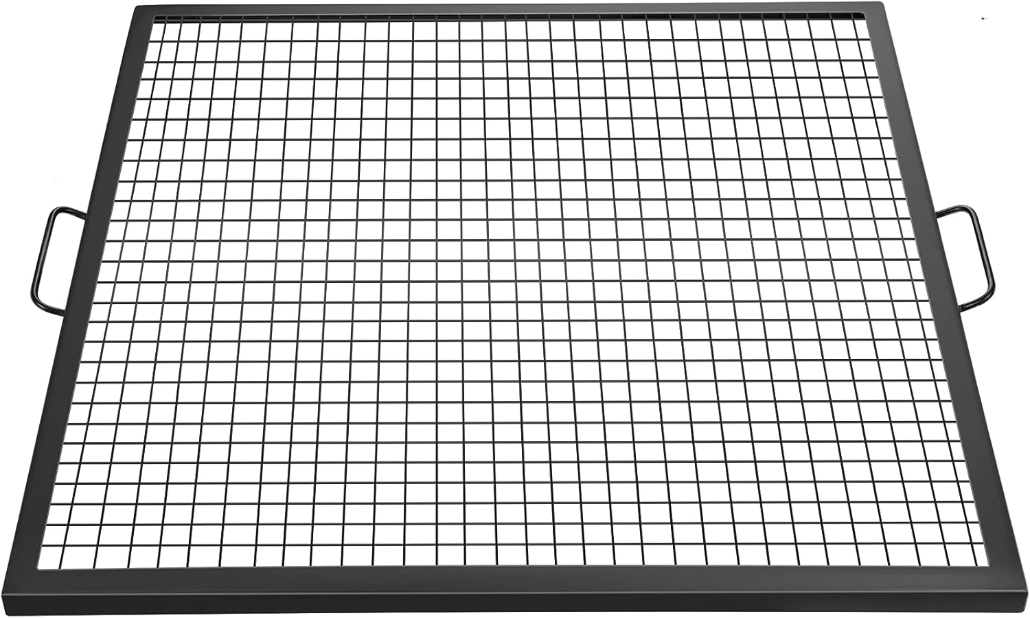 Square Fire Pit Cooking Grill Grate,36×36inch Outdoor Campfire BBQ Rack, Campfire Grill Grate Portable