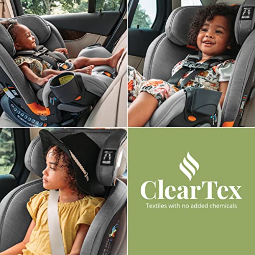 Chicco OneFit™ ClearTex® Slim All-in-One Car Seat, Rear-Facing Seat for Infants 5-40 lbs., Forward-Facing Car Seat 25-65 lbs., Booster 40-100 lbs.
