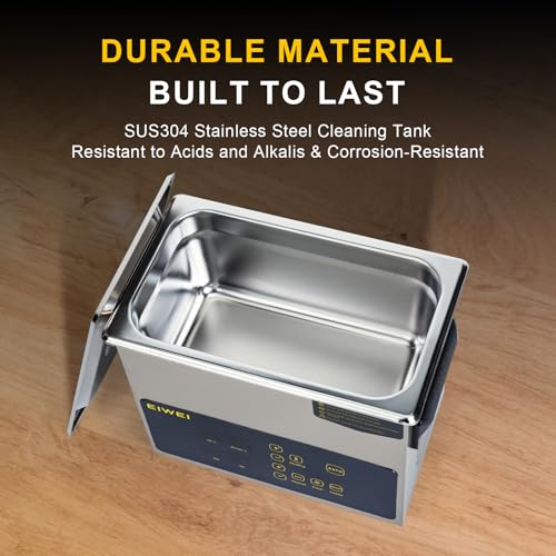 3L Ultrasonic Cleaner, One-Touch Cleaning, Heating, Dual-Frequency, Sweep Frequency, Touch Ultrasonic Cleaning Machine for Labs,Carburetor,Jewelry