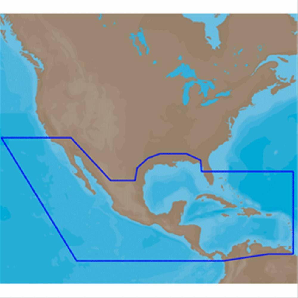 C-MAP 4D Na-d027 - Central America u0026 Caribbean - Full Content