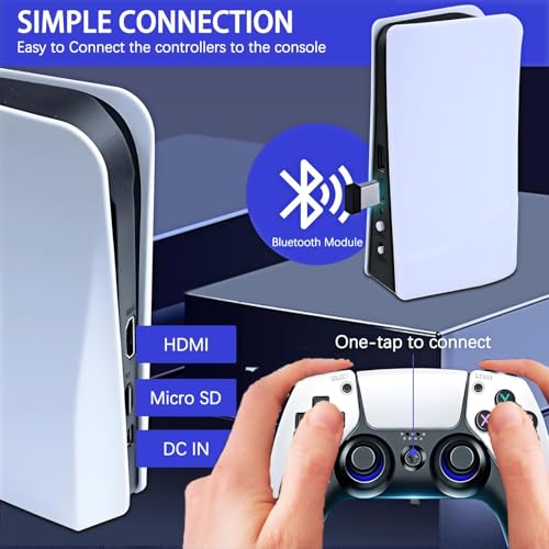 Wireless Retro Game Console Nostalgia Plug and Play Video Game Console 4k,40000+ Video Games 128GB Built in 40+Emulators Console