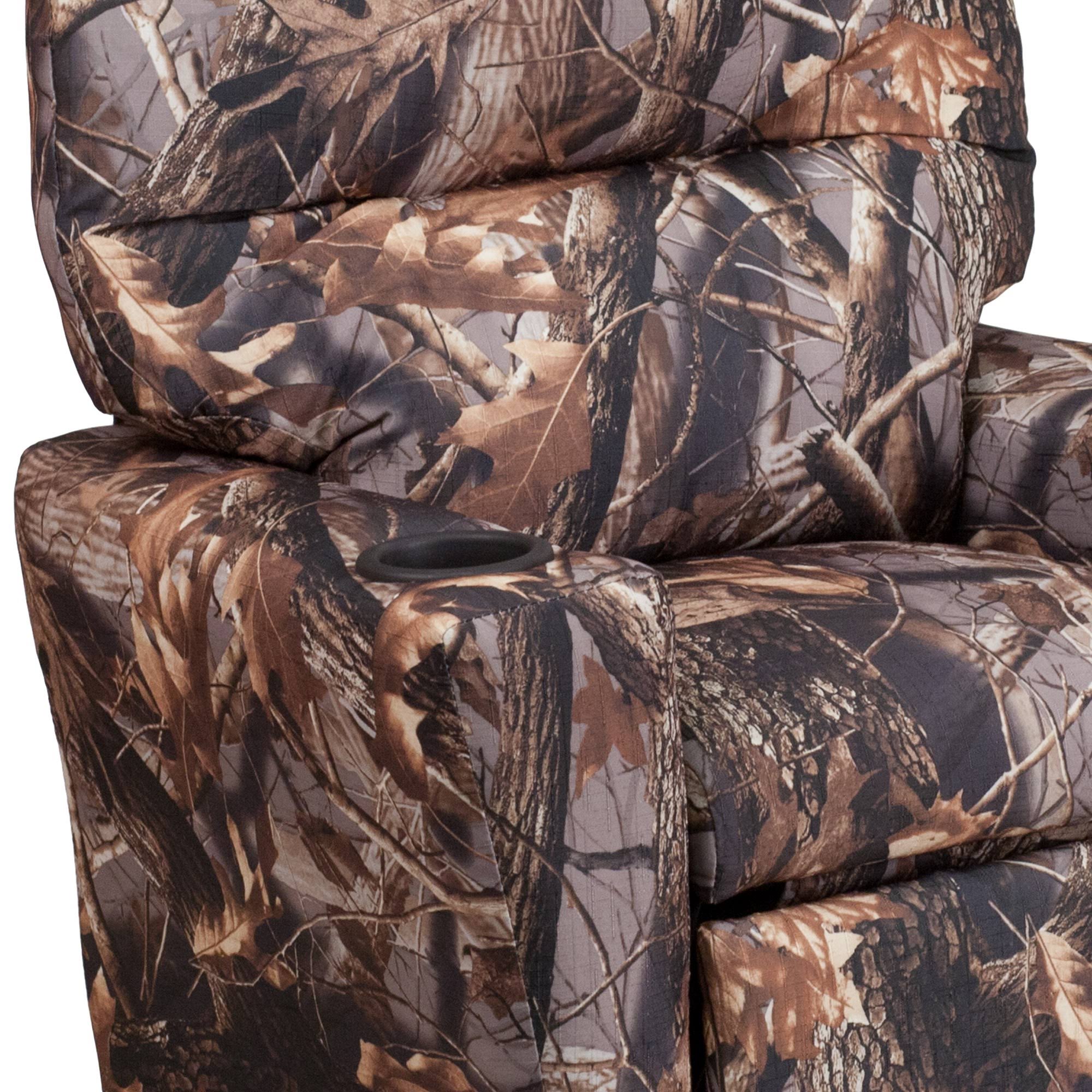 Flash Furniture Fabric Kids Recliner, Camouflage