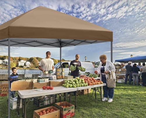 ABCCANOPY Durable Easy Pop up Canopy Tent 10x10, Red