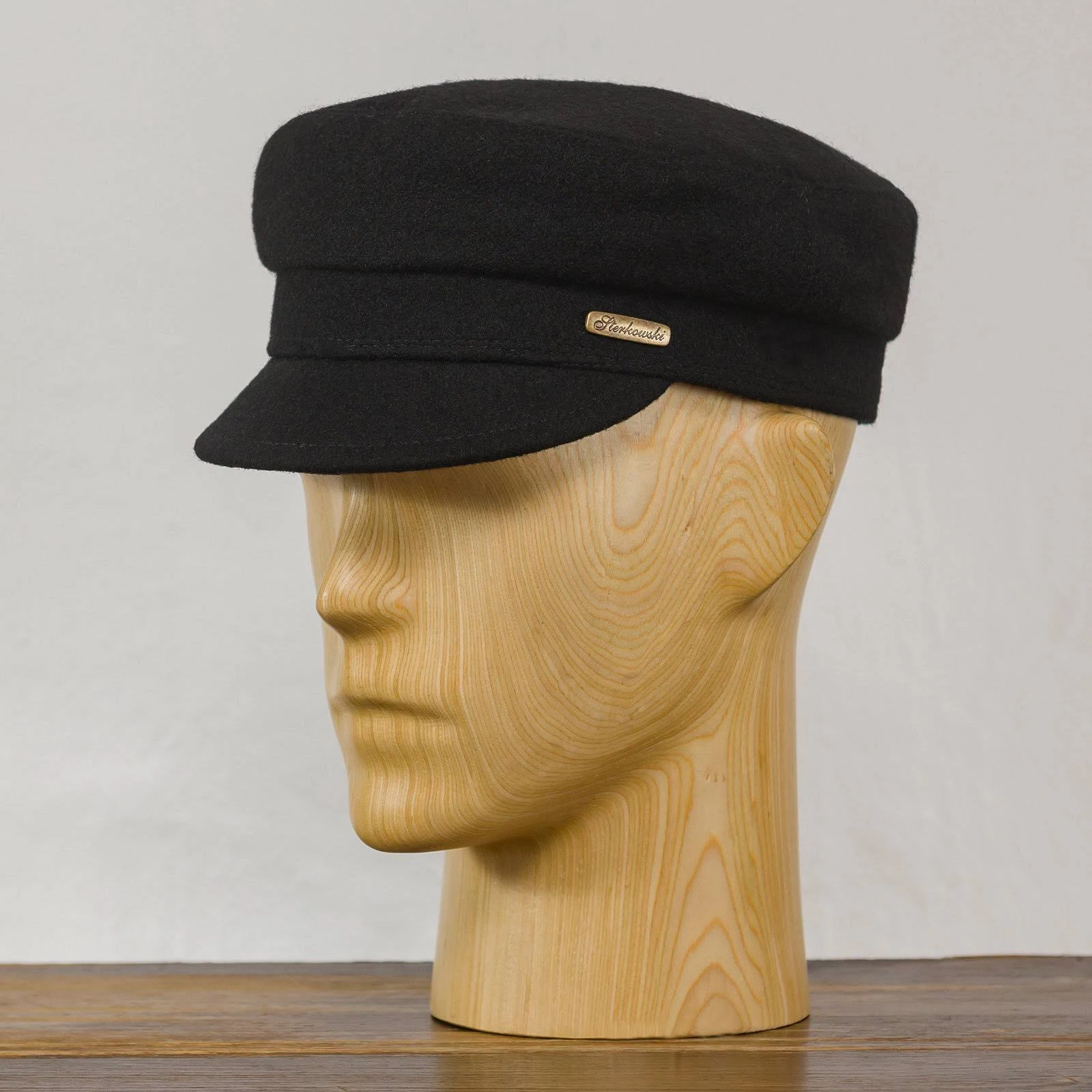 Fiddler Wool Cloth Jewish Tevia Peaked Cap Sailor Greek Fisherman boatman Mariner Barge Urban Winter Cab Driver Milkman Fall Hat