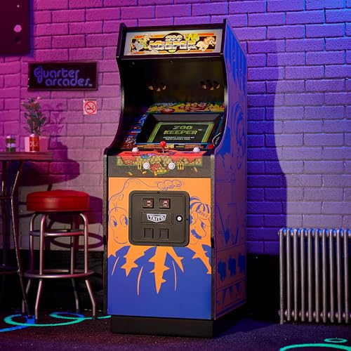 Numskull Quarter Arcades Teenage Mutant Ninja Turtles Collector's Edition Mini Arcade - 1/4 Scale Authentic Wooden Replica, Original ROM