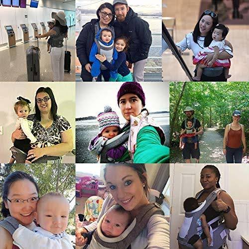Dada Hip Seat Baby Carrier, Airflow 360 Ergonomic Baby Carrier with Hi