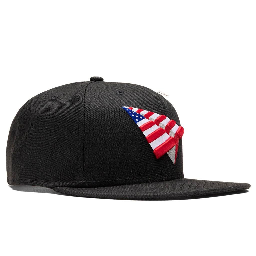 Paper Planes American Dream Black Crown Old School Snapback