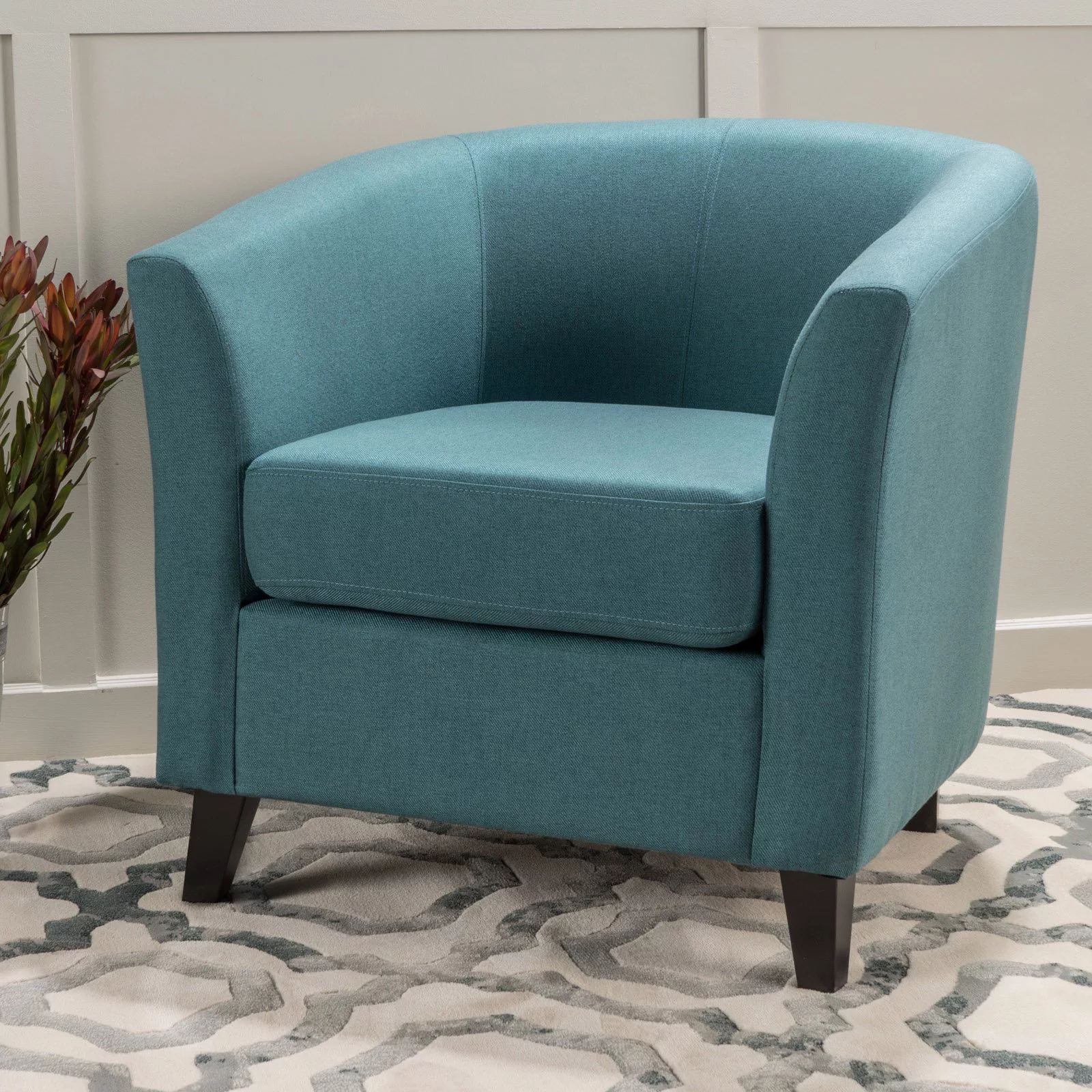 Priscilla Fabric Club Chair