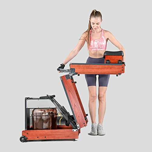 KingSmith WR1 Foldable Water Rowing Machine, full-body workout for home gyms. - Sports Supplies Online Store