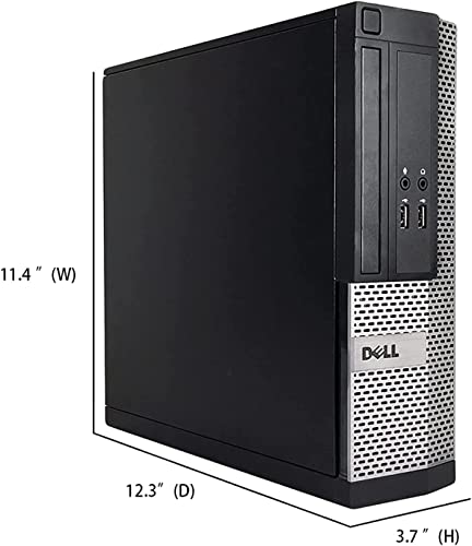 Dell OptiPlex Computer Desktop PC, Intel Core i5 3rd Gen 3.2 GHz, 16GB RAM, 2TB HDD, New 22 Inch LED Monitor, RGB Keyboard and Mouse, WiFi