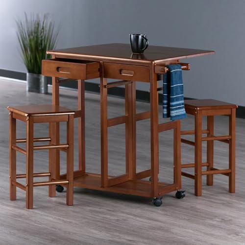 Winsome Suzanne Space Saver Set, for Kitchen, 33", Coffee