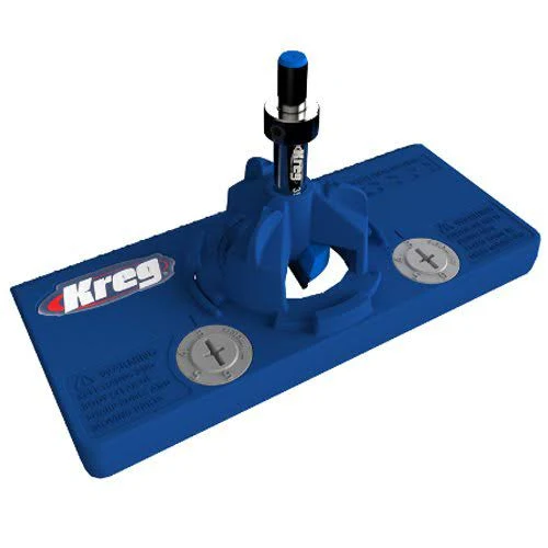 Kreg Tool Company - Drawer Slide Jig with Cabinet Hardware Concealed Hinge Jig