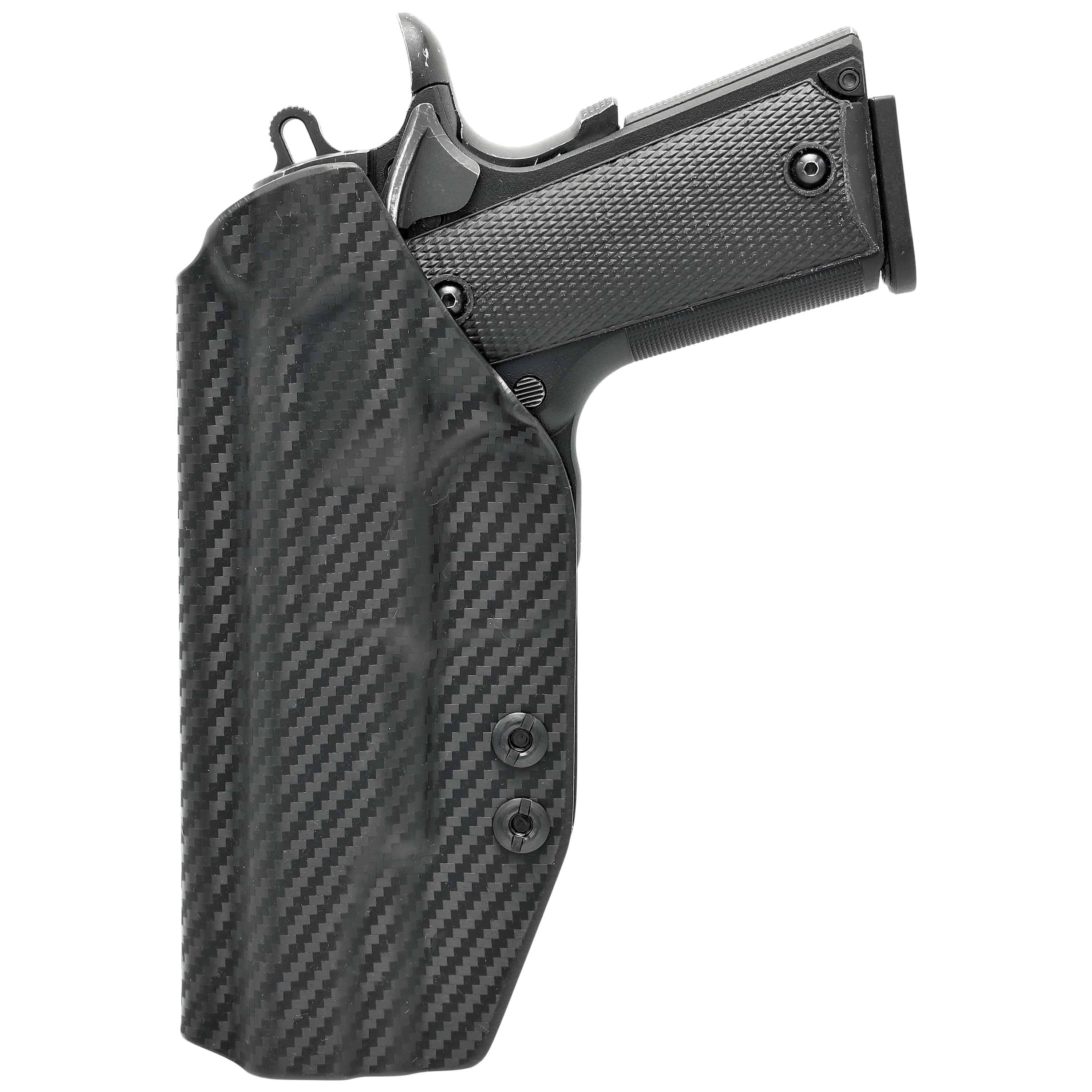 Concealment Express IWB Kydex Holster, Browning 1911 .380, Right Hand, Carbon Fiber Black, BRN-1911380-CF-RH-VAR