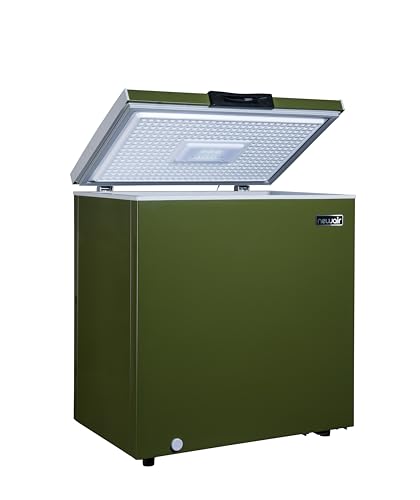 Newair 13.8 cu. ft. Upright Freezer, Fridge Freezer Convertible, Garage Ready Refrigerator, Frost Free Freezer with Door Alarm, Stand up Deep Freezer