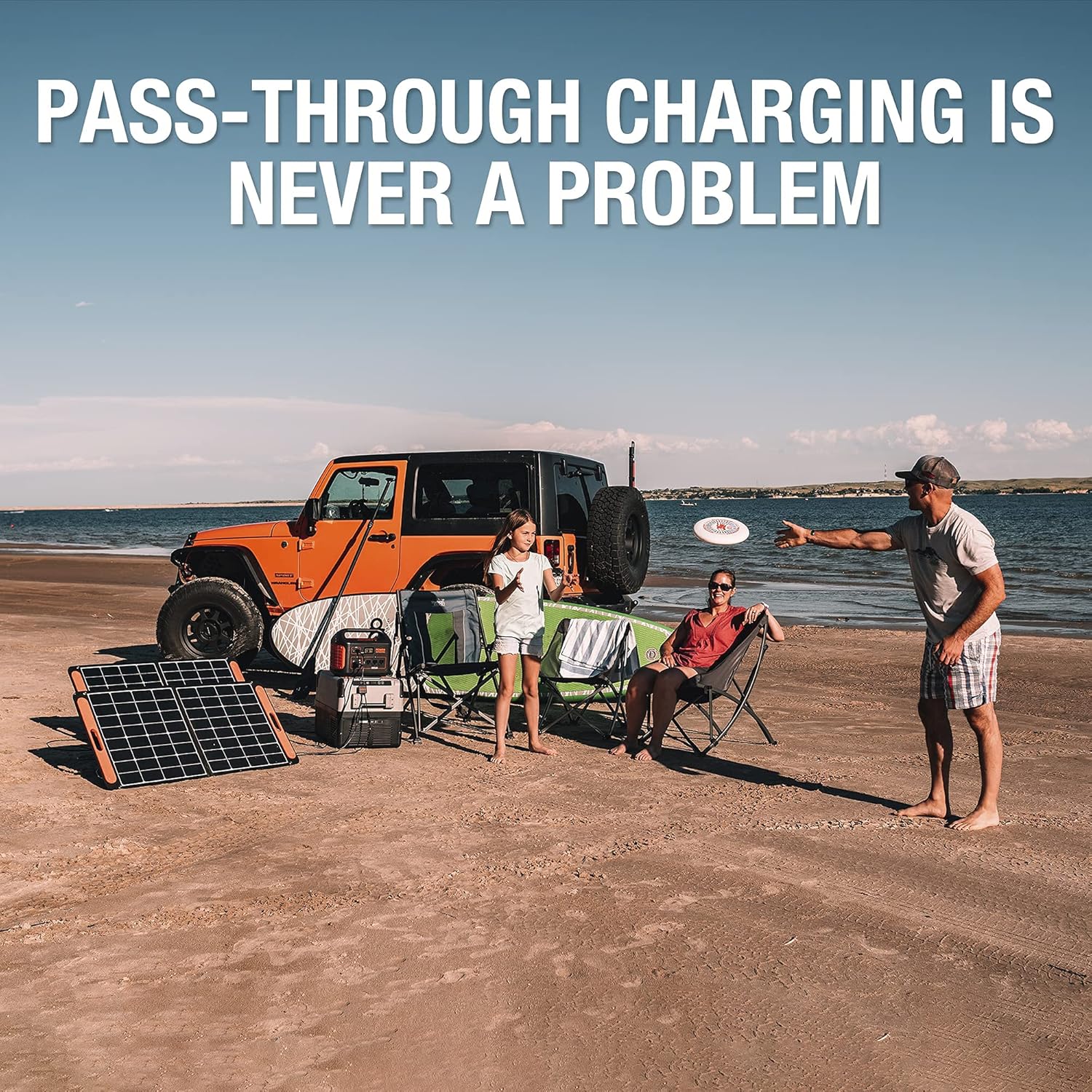 Jackery Portable Power Station Explorer 1000, 1002Wh Solar Generator (Solar Panel Optional) with 3x110V/1000W AC Outlets
