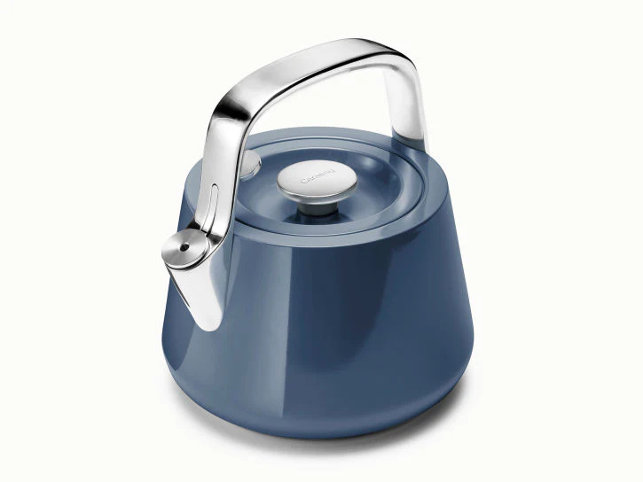 Caraway Whistling Tea Kettle in Navy