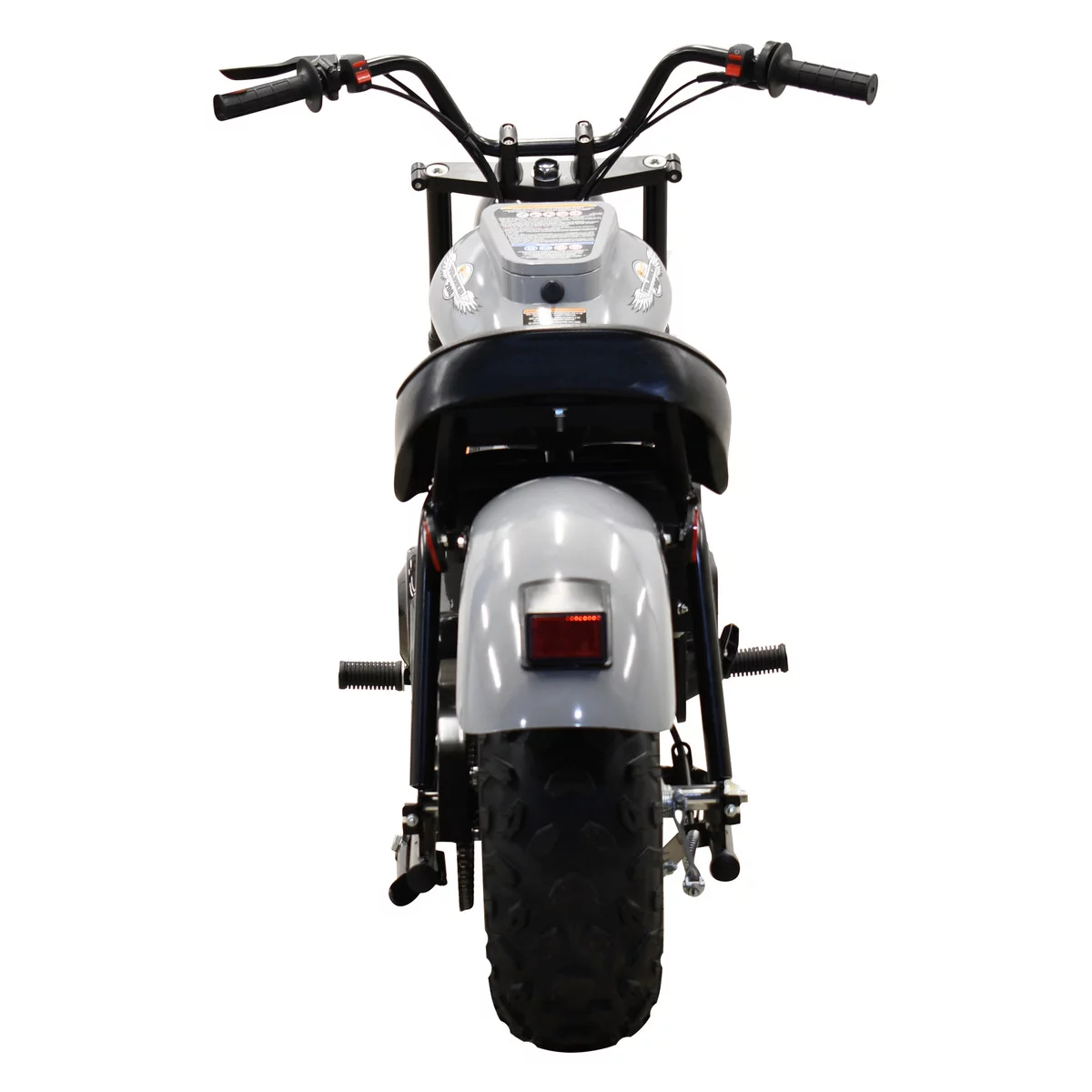 Massimo Motor Mini Bike MB200 6.5HP Gas Powered 200cc Motorcycle (Gray) - Radiant Selections