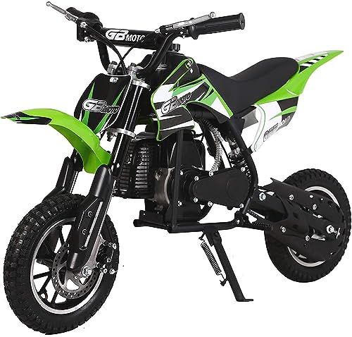 Superrio 49CC 2-Stroke Gas Power Mini Dirt Bike Dirt Off Road Motorcycle (Red)