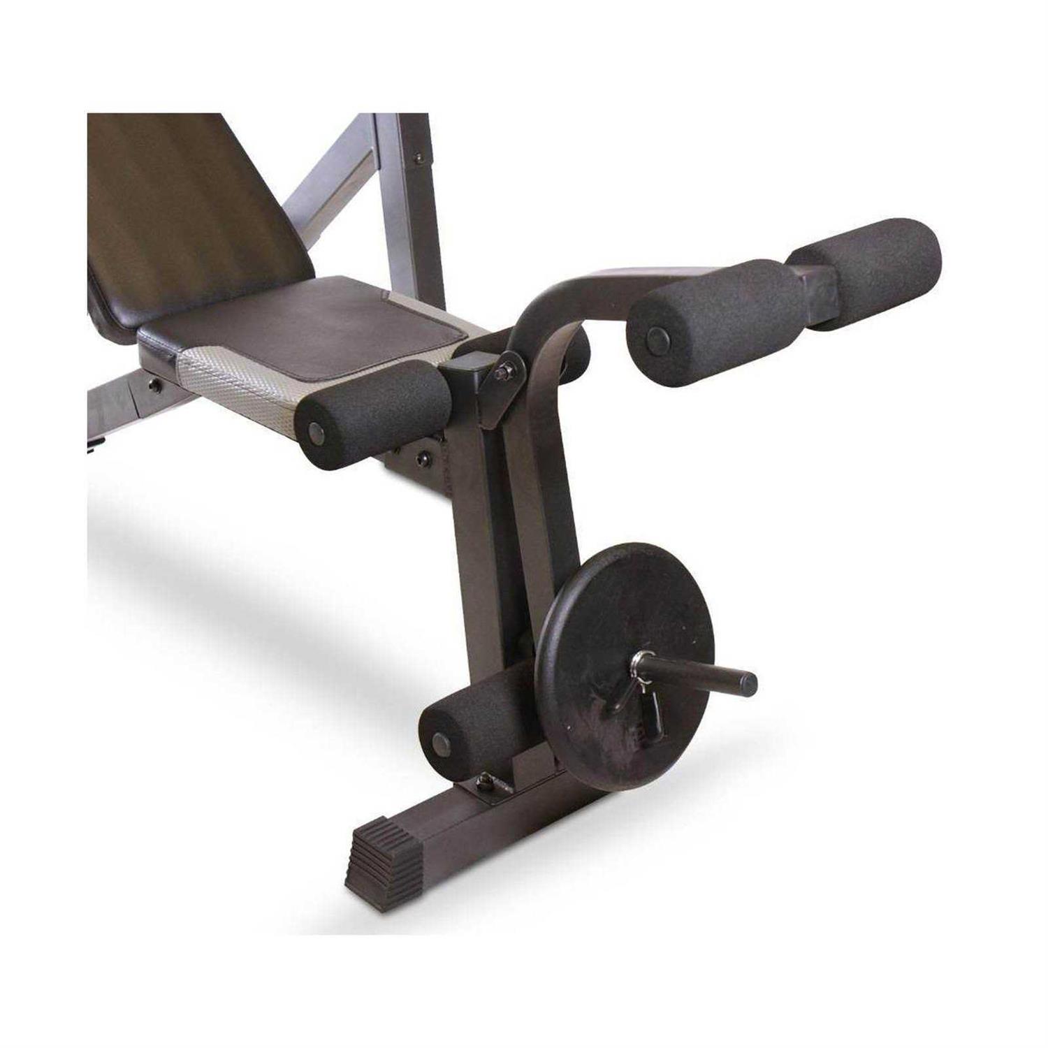 CAP Strength Standard Weight Bench with Leg Developer - Sports Supplies Online Store