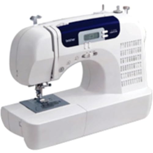 Brother CS7000X Computerized Sewing and Quilting Machine, 70 Built-in Stitches, LCD Display, Wide Table, 10 Included Feet, White