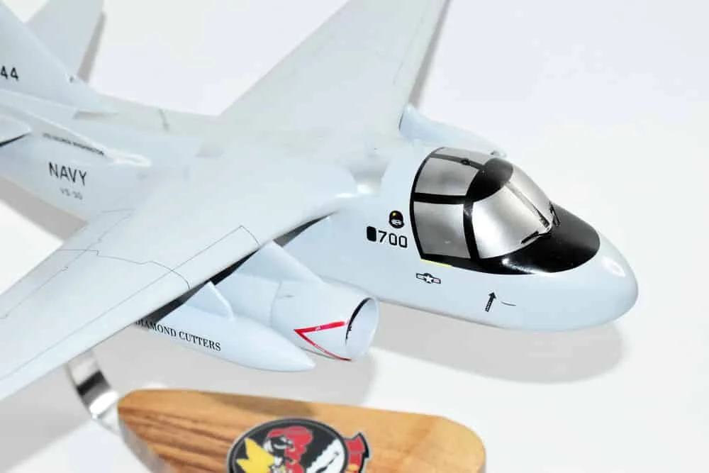 Lockheed Martin®S-3B Viking (2000) VS-30 Diamond Cutters Model, 1/46th (18" wingspan), Mahogany