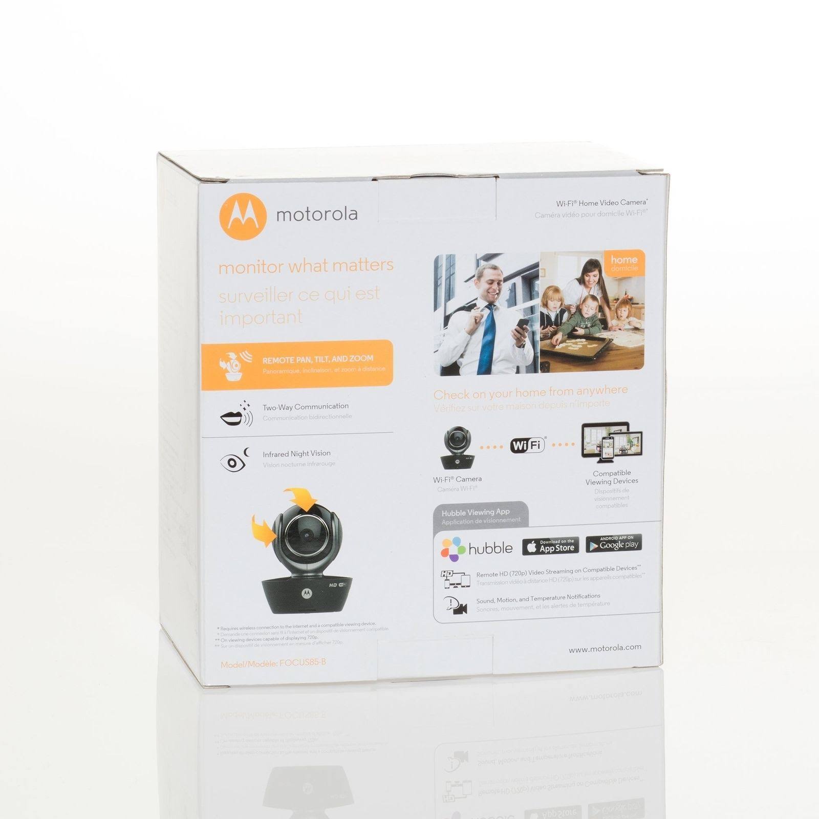 Motorola Wi-Fi HD Home Monitoring Camera with Remote Pan Tilt