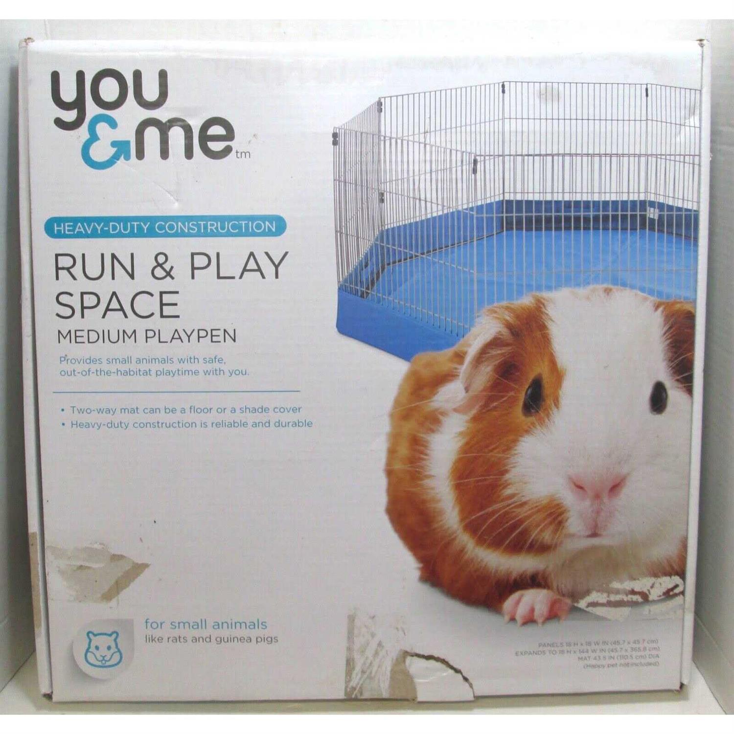 You &amp; Me Run &amp; Play Space Small Animal Playpen - Pet Supplies online store
