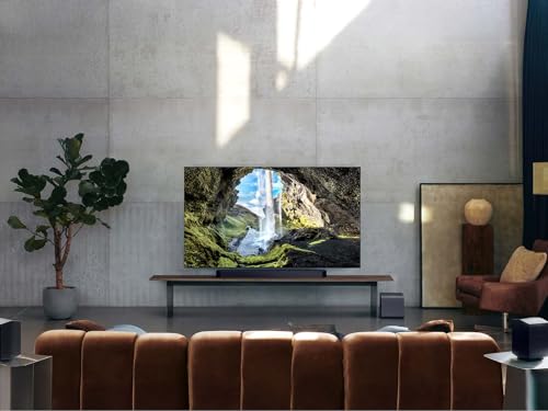 SAMSUNG Q990D 11.1.4ch Soundbar w/Wireless Dolby Atmos Audio, Rear Speaker Included, Q-Symphony, SpaceFit Sound Pro, Adaptive Sound
