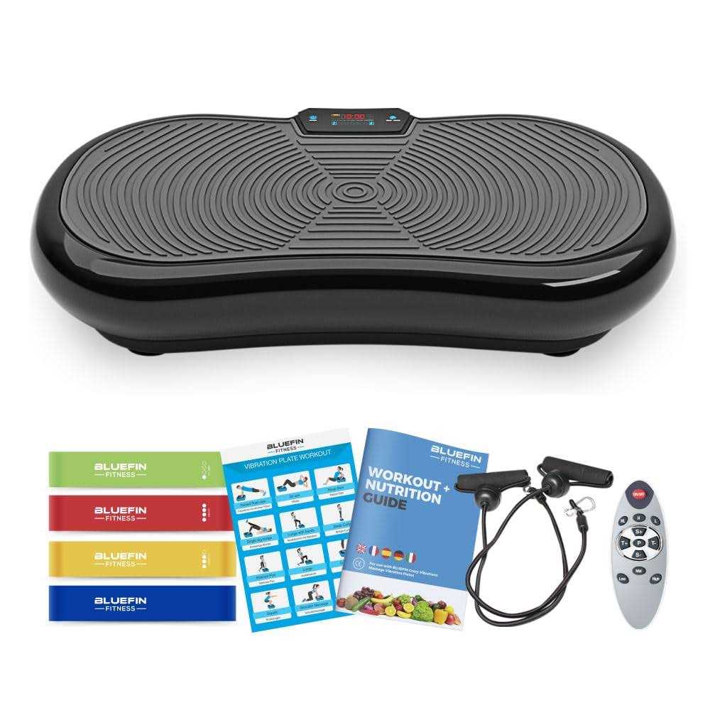 Bluefin Fitness Ultra Slim Power Vibration Plate Innovational Vibro Shaper - Sports Supplies Online Store