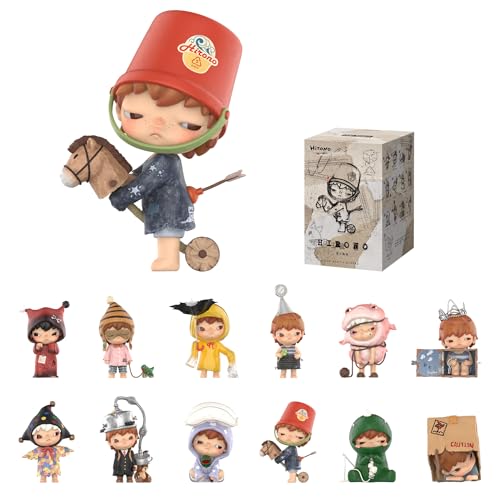 POP MART Hirono Echo Series Figures, 12PCs Hirono Blind Box Figures, Random Design Action Figures Collectible Toys Home Decorations