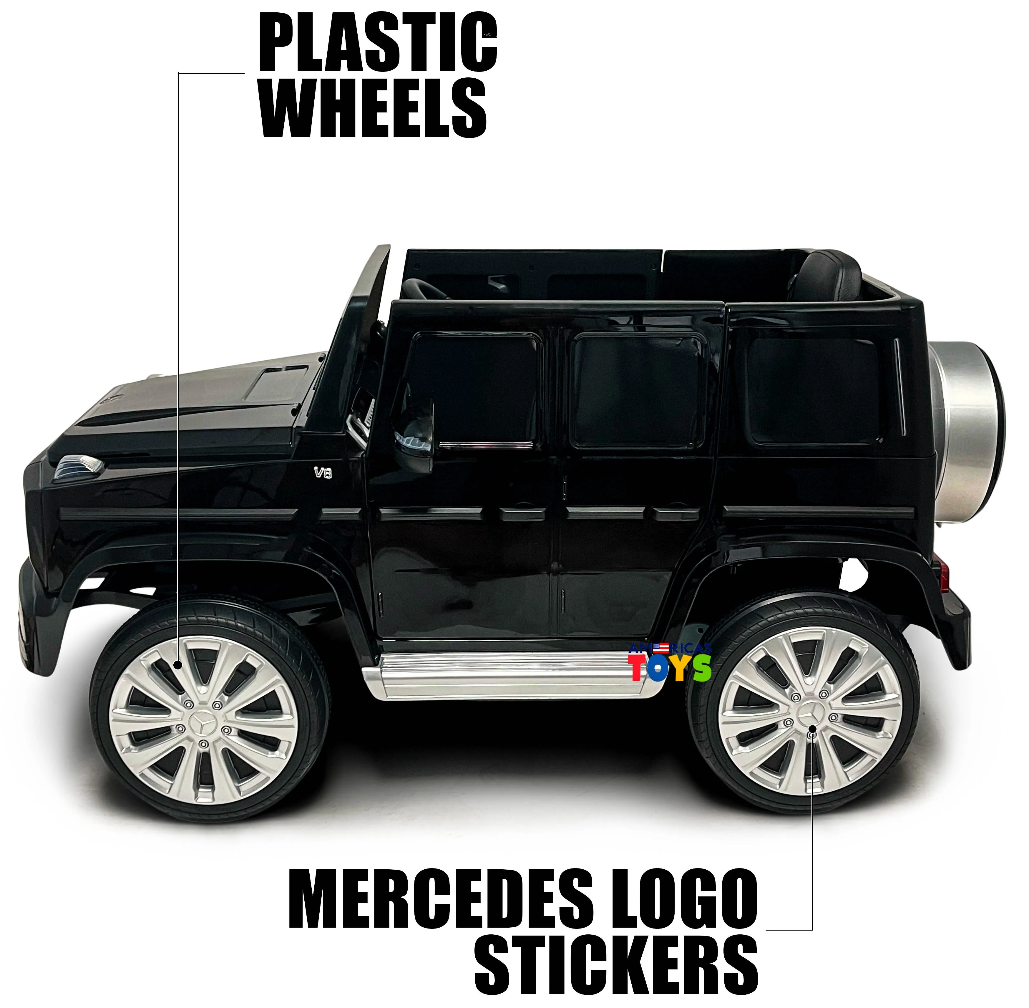 Mercedes-Benz 12V Powered Ride on Car for Kids with Remote Control
