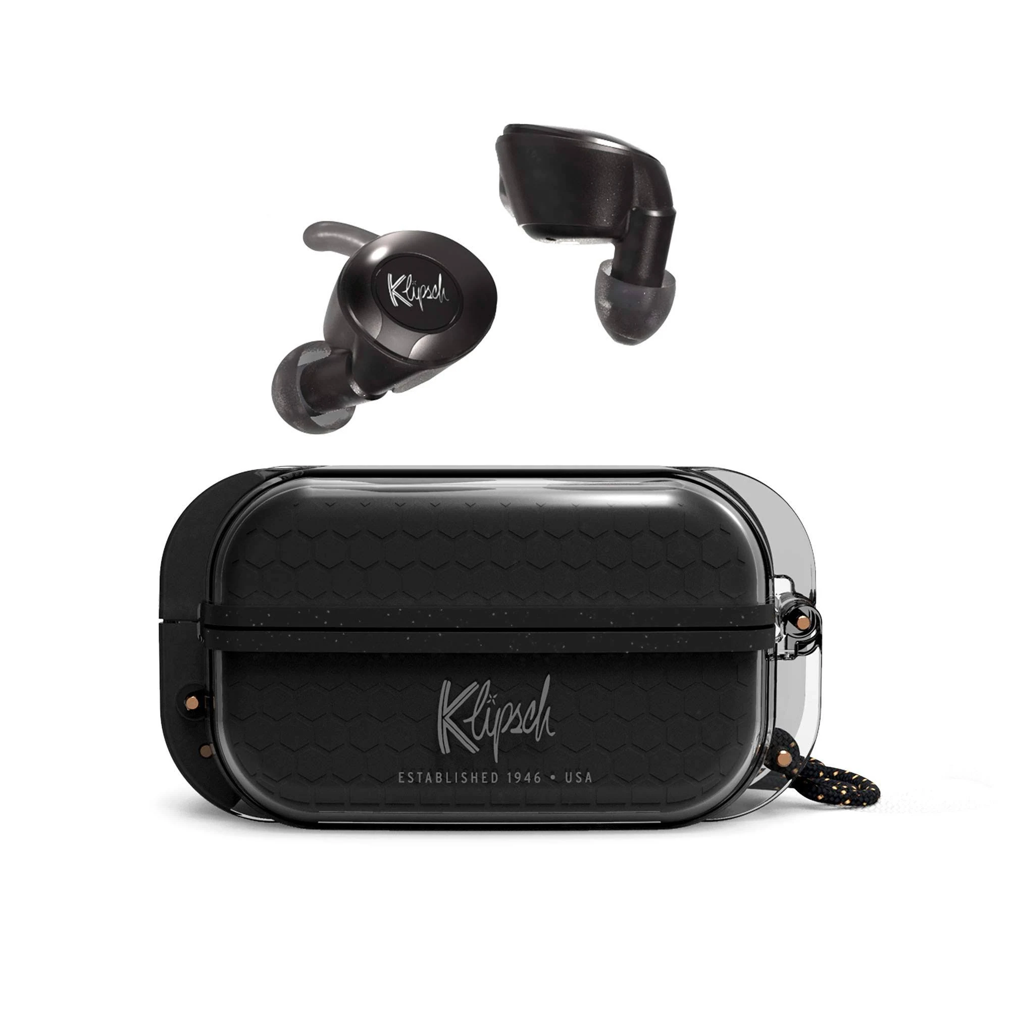 Klipsch T5 II True Wireless Sport Headphones in Black