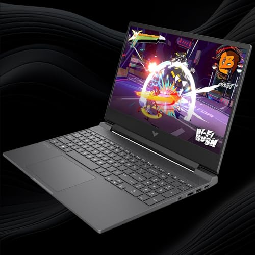 HP Victus 15.6 Ryzen 5 Gaming Laptop, 15.6 FHD 144Hz, Ryzen 5 7535HS (Beats Intel i5-13420H), AMD Radeon RX 6550M (Beats Nvidia GeForce RTX 3050)