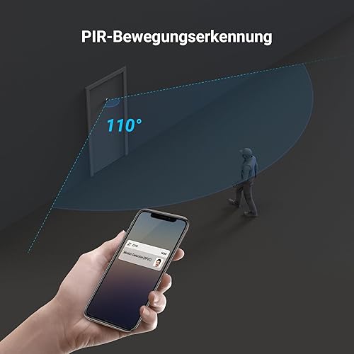 EZVIZ CP2 WLAN T&uuml;rspion mit 4,3-Zoll-Farbbildschirm, 2MP kabellose Video T&uuml;rklingel Kamera mit 146&deg; Weitwinkel und 2200mAh Akku, 2,4GHz