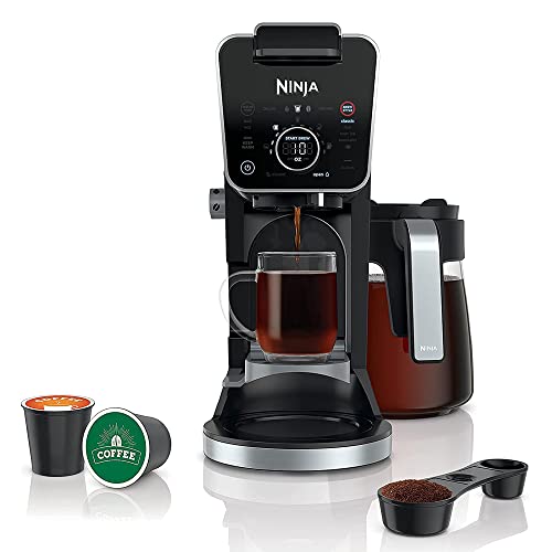 Ninja DualBrew Pro Specialty 12-Cup Drip Coffee Maker (Renewed) Bundle with Premium 2 YR CPS Enhanced Protection Pack