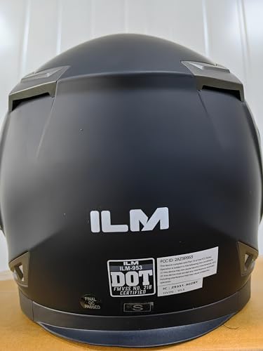 ILM Bluetooth Integrated Modular Flip up Full Face Motorcycle Helmet Sun Shield Mp3 Intercom Model 953/953 PRO