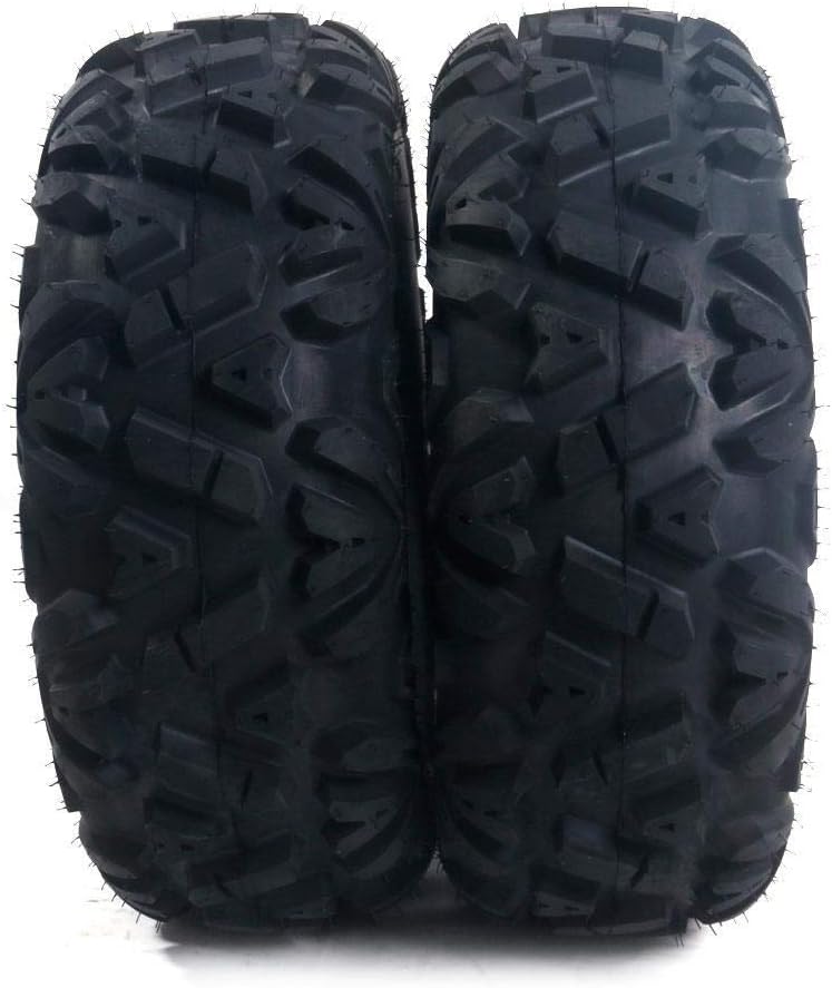 SUNROAD Set of 2 ATV UTV Tires 26x9-12 26 x 9 x 12 ATV UTV Tire All-Terrain 6 Ply Tubeless