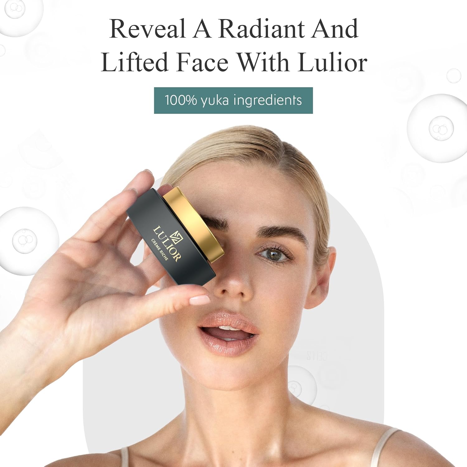 Rich Cream | Luxurious Anti Aging Face Cream With Vegan Collagen and Blue Filter | Anti Aging Moisturizer for Face | Protects Against Screen | Face