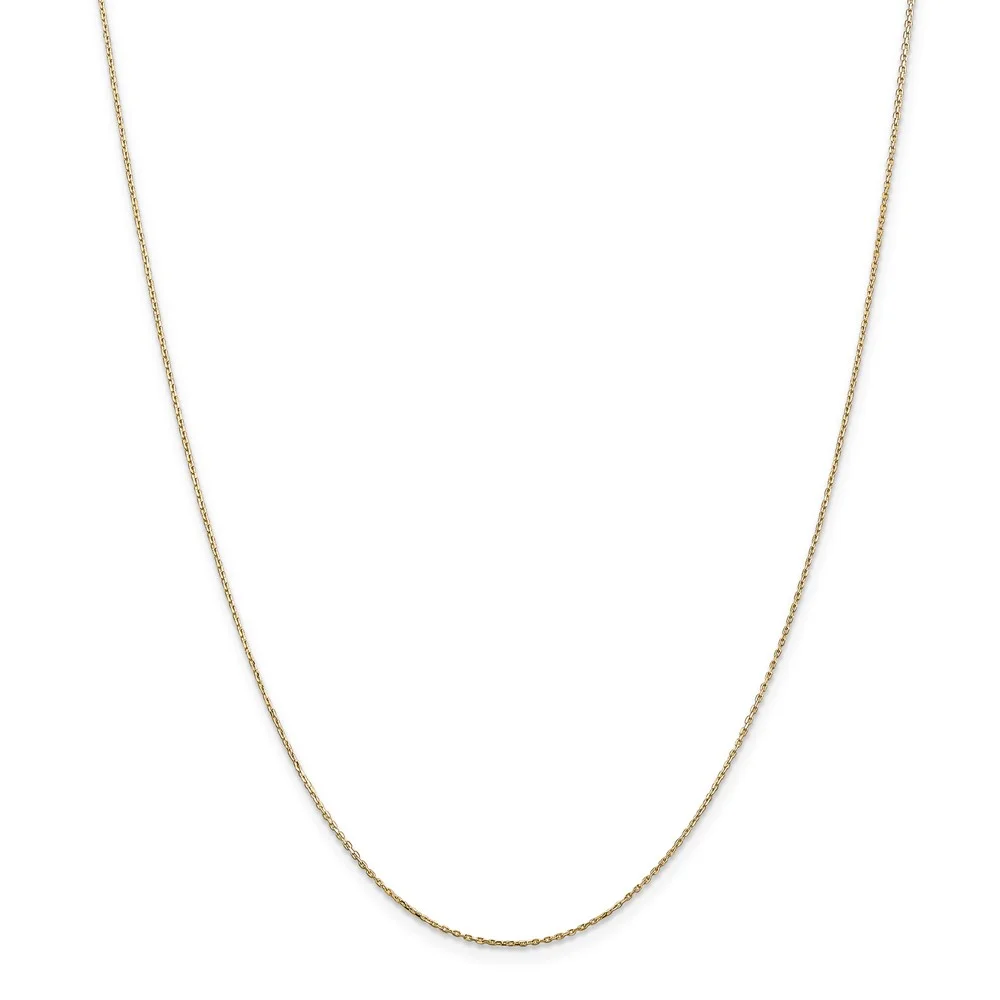 The Black Bow 14k Yellow Gold and Ruby Scottie Necklace - 30 Inch