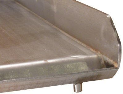 16" x 18" Stainless Steel Comal Flat Top BBQ Cooking Griddle For Stove or Grill Pack of 2