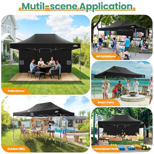 COBIZI 13x26 Pop Up Tent 13x26 Canopy with Sidewalls Heavy Duty Canopy Party Tent for Parties