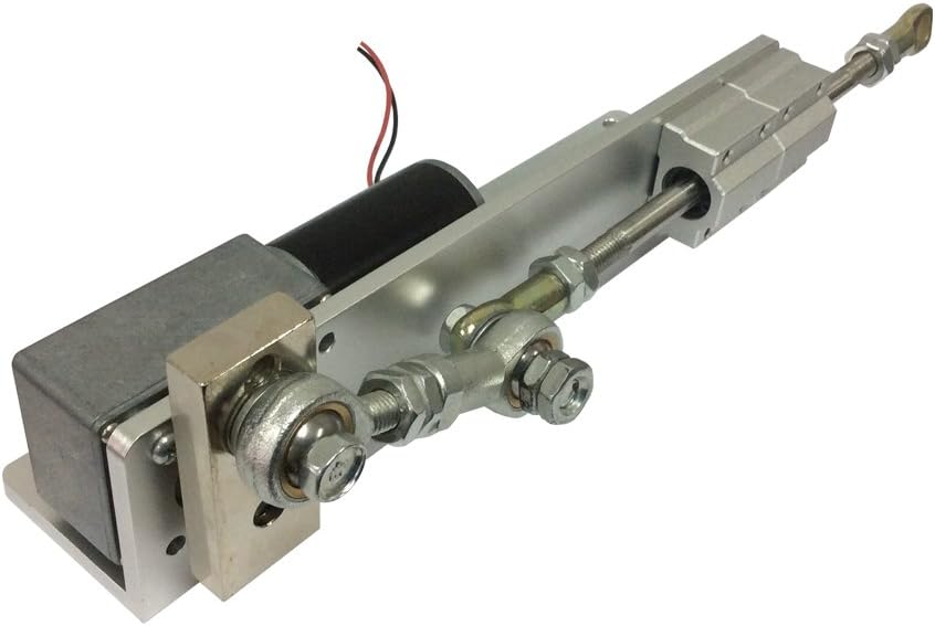 BEMONOC DIY Reciprocating Cycle Linear Actuator with DC Gear Motor 24 Volt Stroke 70mm Adjustable 160rpm Speed Optional for DIY Design