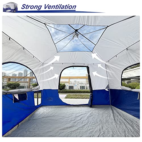 KAMPKEEPER Camping Inner Tent for Pop Up CanopyFully Vented Roof, Converts 10'x10' Straight Leg Canopy into Camping TentKhaki