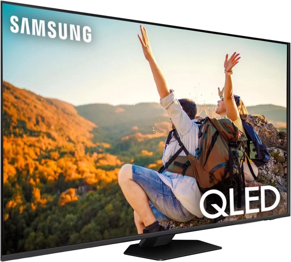 Samsung QN75Q80CAFXZA 75" 4K QLED Direct Full Array with Dolby Smart TV with a Platin MONACO-5-1-2-SOUNDSEND 5.1.2Ch Speakers with WiSA SoundSend