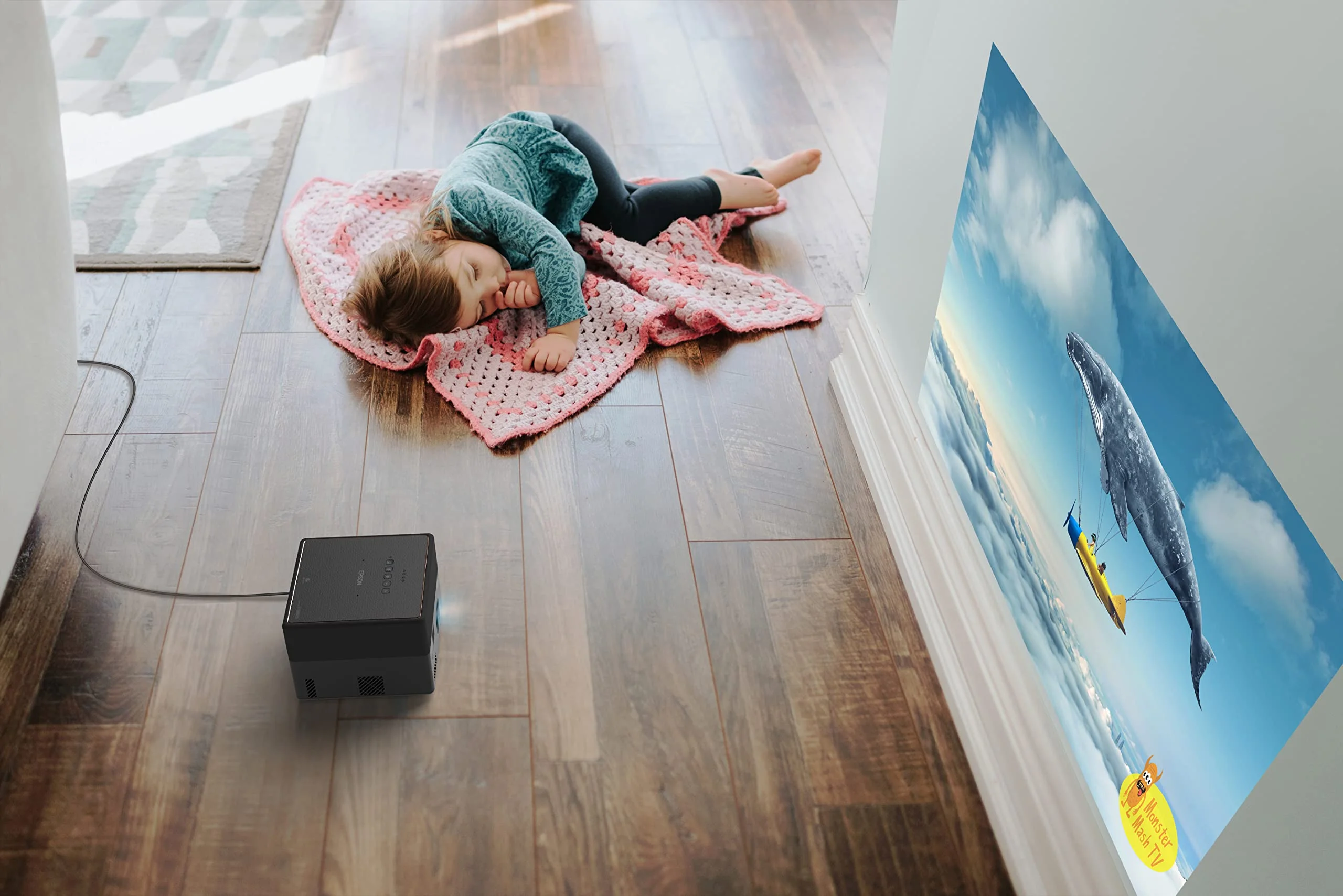 Epson EpiqVision Mini EF12 Smart Streaming Laser Projector
