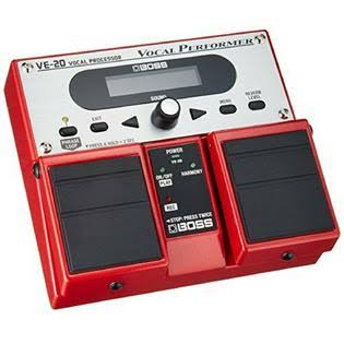 Boss VE-20 Vocal Processor Vocal Performer Multi Effect Pedal