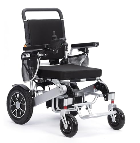 15 Miles Electric Wheelchair for Adults Intelligent Power Wheelchairs Lightweight Foldable All Terrain Motorized Wheelchair for Seniors Compact