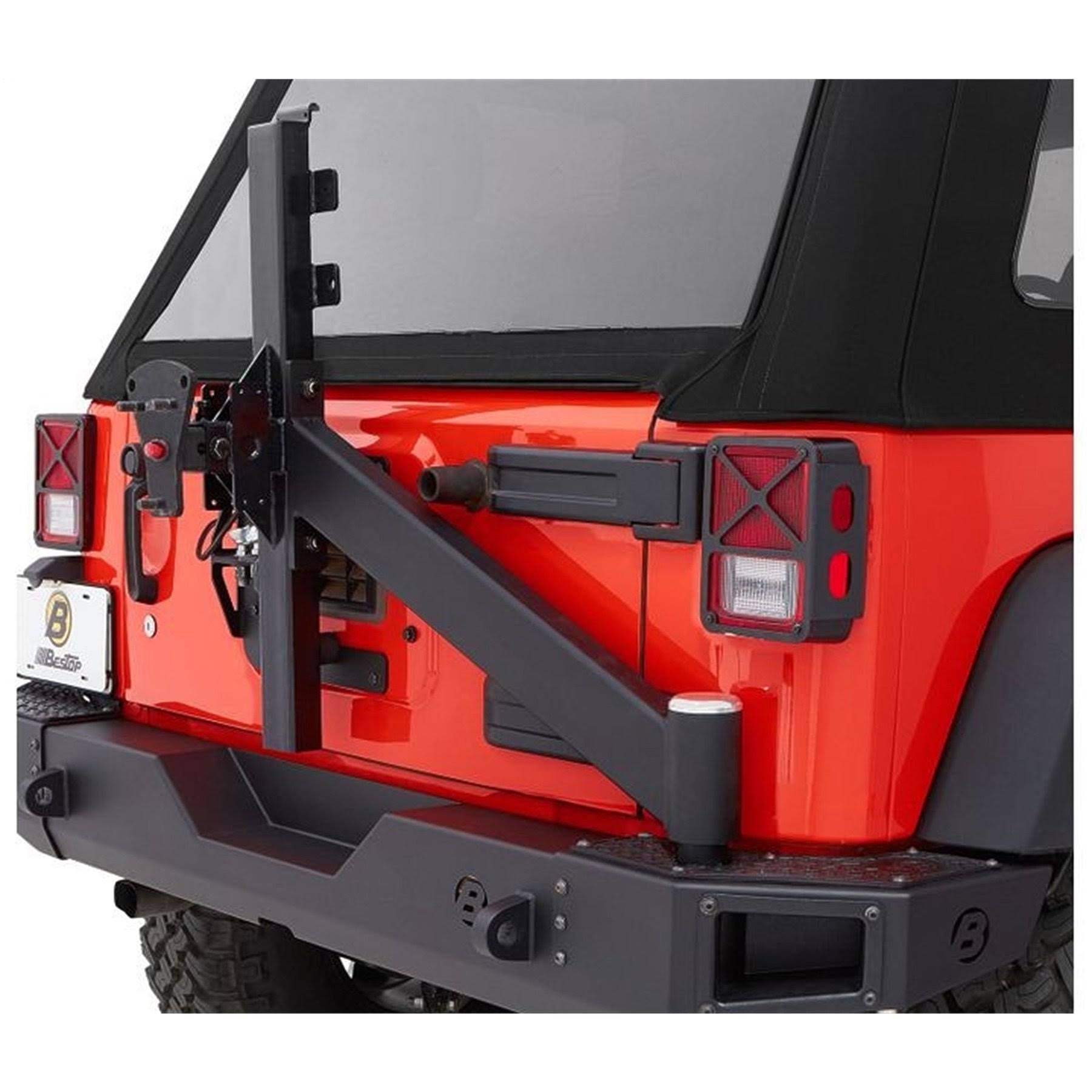 Bestop 44943-01 HighRock 4x4 Modular Rear Tire Carrier Assembly