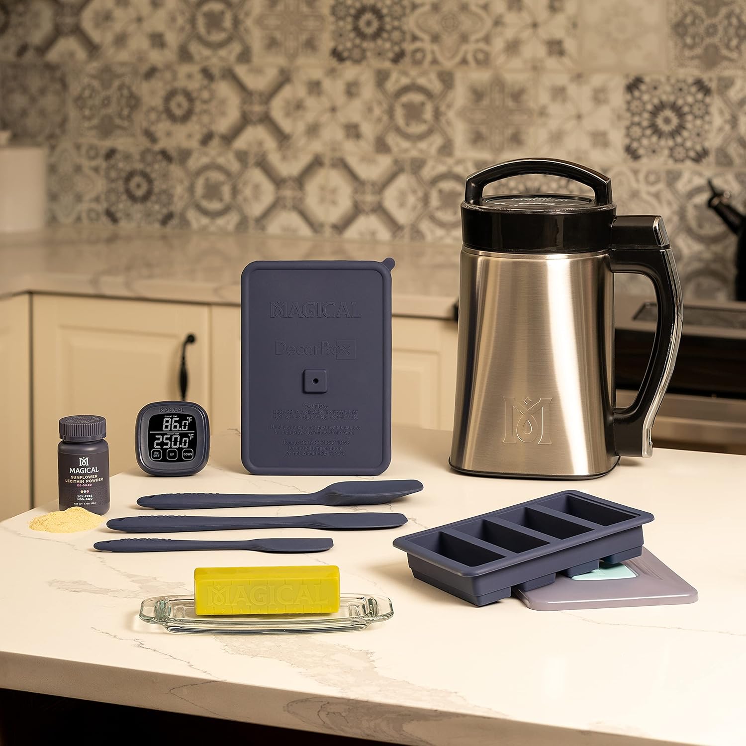 Magical Butter Machine MB2E Botanical Extractor with Magical Butter official 7 page Cookbook Decarbox Bundle