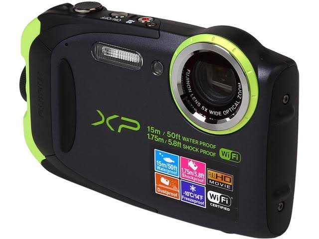 Fujifilm FinePix XP80 16.4 MP Compact Digital Camera - Graphite black